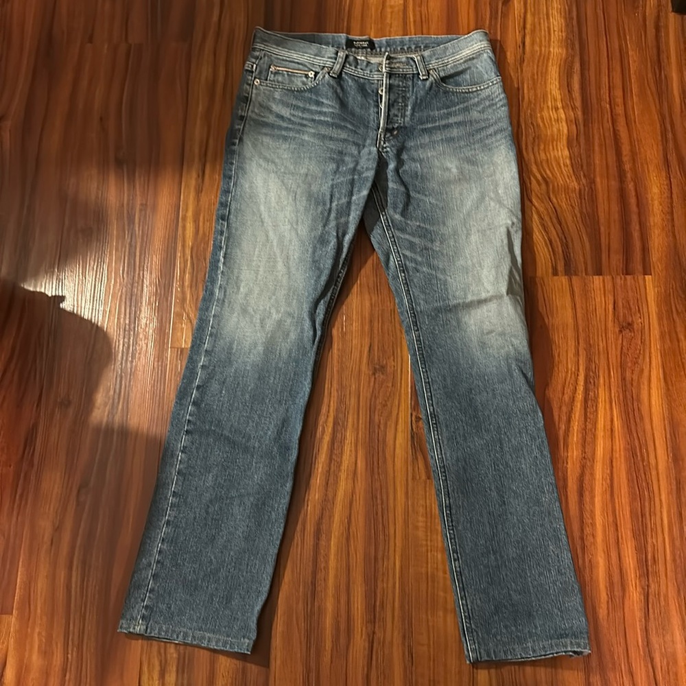Burberry black label jeans size 76